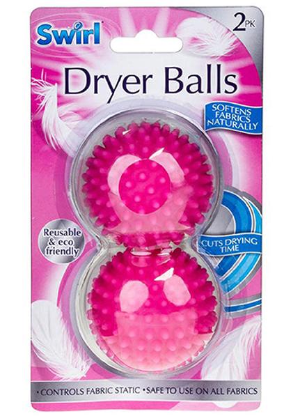 Шарики для стирки белья Swirl Dryer Balls 2 шт. (Е-00863)