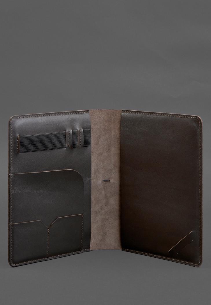 Блокнот шкіряний Софт-бук 9.4 А5 Коричневий (A-028764) - фото 2 Блокнот шкіряний Софт-бук 9.4 А5 Коричневий (A-028764) - фото 2