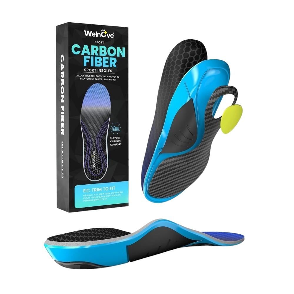Стельки ортопедические WelnOve Carbon Fiber Sport XL р. 43-44