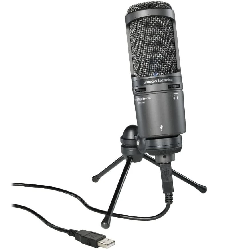 Микрофон Audio-Technica AT2020 USB+ Black (32646411)