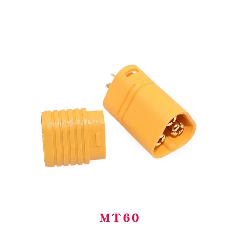 Роз'єм MT60-M для авіамоделей трифазний триконтактний підключення двигуна мама-тато (2525531081) - фото 3 Роз'єм MT60-M для авіамоделей трифазний триконтактний підключення двигуна мама-тато (2525531081) - фото 3