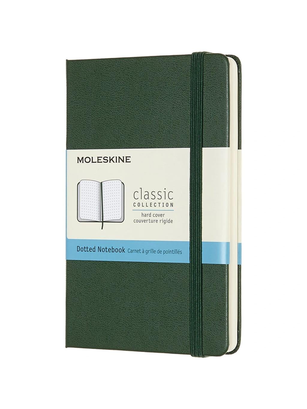 Записная книжка Moleskine Classic карманная точка Миртовый/Зеленый (MM713K15)