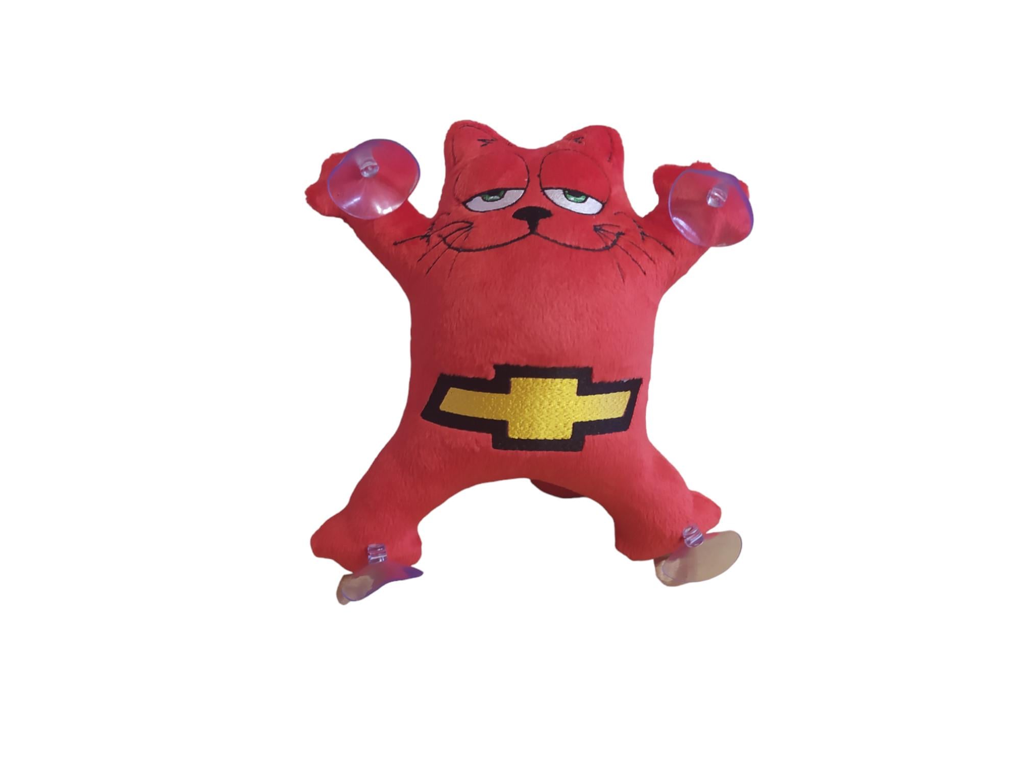 Игрушка в машину кот Саймона с вышивкой Chevrolet Красный (01584) Игрушка в машину кот Саймона с вышивкой Chevrolet Красный (01584)