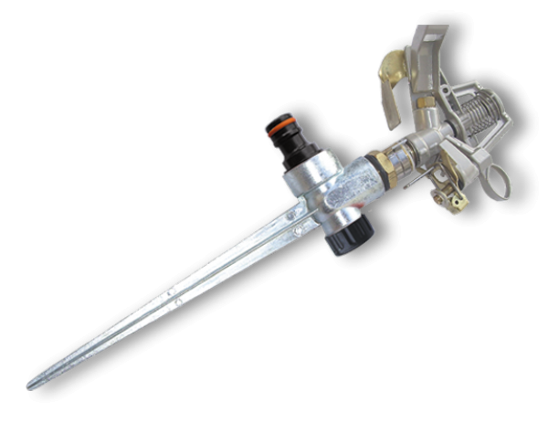 Ороситель пульсивный Bradas BLACK LINE металлический на колке (ECO-KT230B)