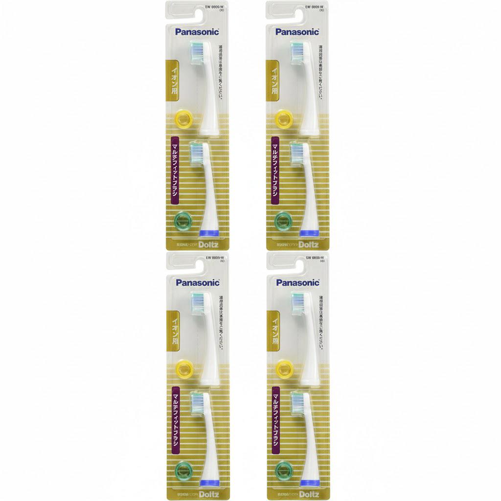 Насадка к электрической зубной щетке Panasonic WEW-0909-AS2 4 блистера
