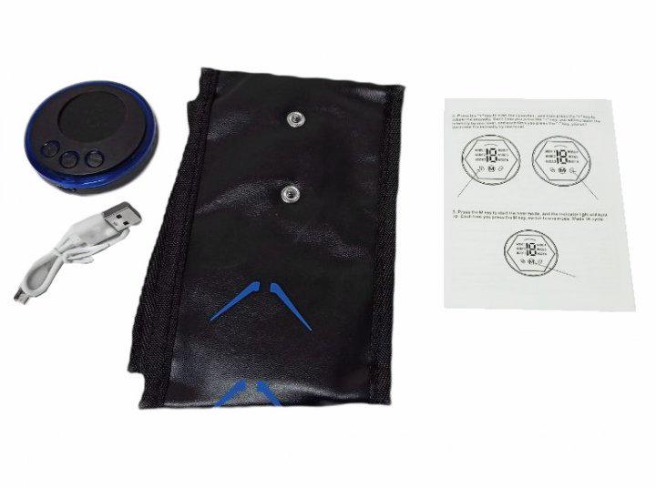 Пояс EMS миостимулятор для мышц с зарядкой USB