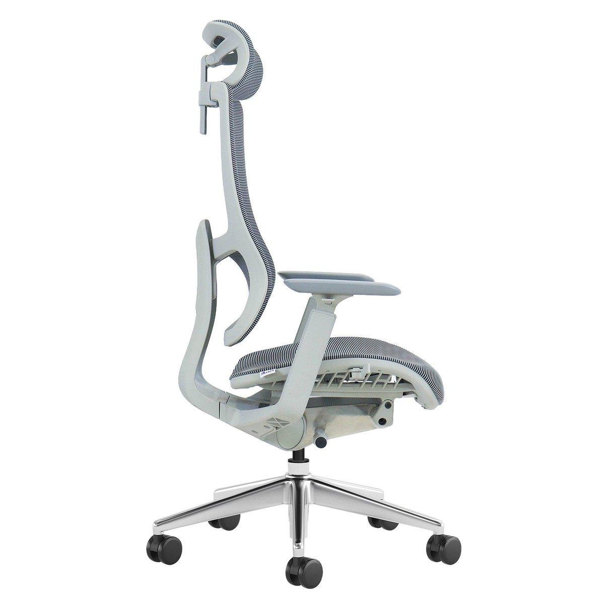 Крісло офісне Intarsio MERYL Сірий (29850372) - фото 6 Крісло офісне Intarsio MERYL Сірий (29850372) - фото 6