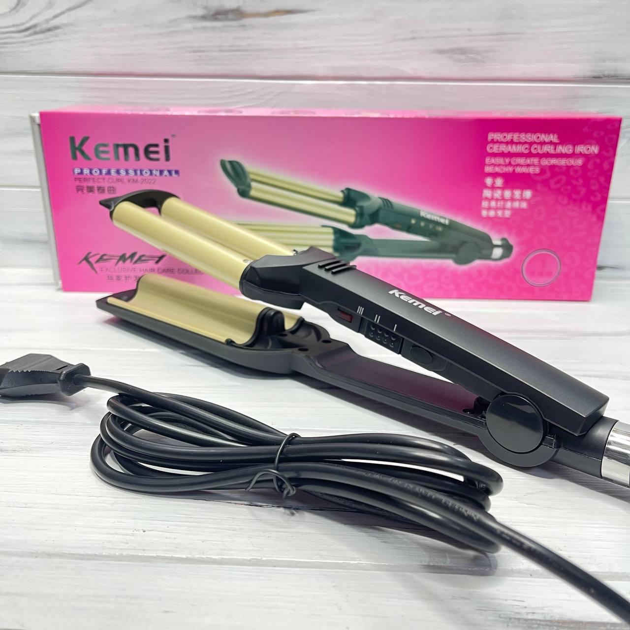 Щипцы Kemei KM-2022 (17648224) - фото 7 Щипцы Kemei KM-2022 (17648224) - фото 7