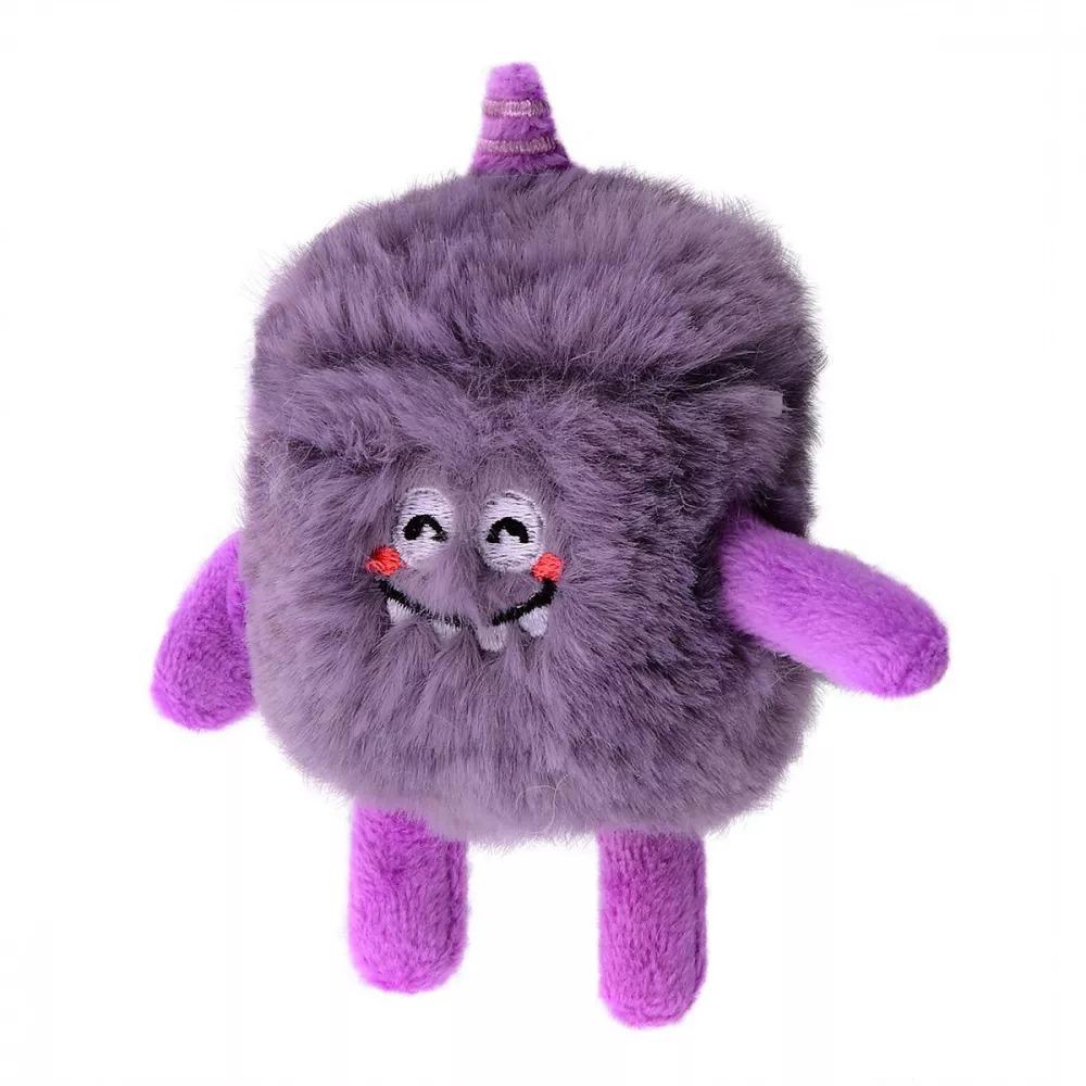 Чехол для наушников PRC Fluffy Monster Case AirPods 1/2 Purple (14197317)
