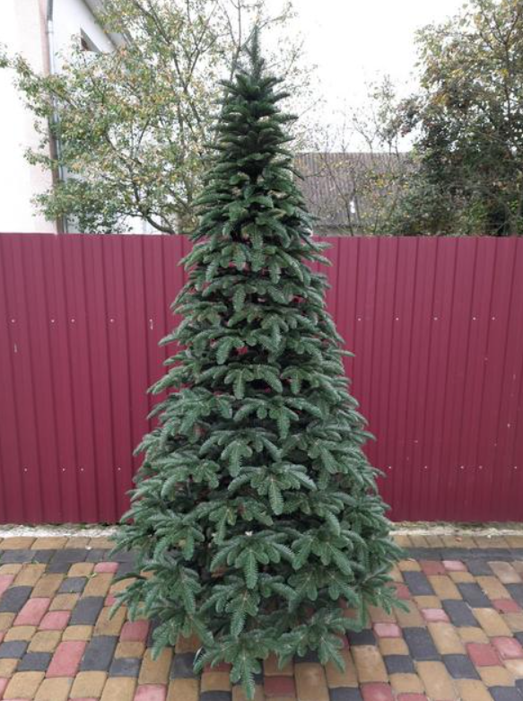 Штучна ялинка лита Канадська з підставкою 2,30 м Темно-зелений (NYT15306) - фото 4 Штучна ялинка лита Канадська з підставкою 2,30 м Темно-зелений (NYT15306) - фото 4