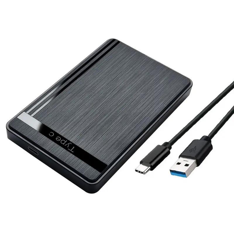 Зовнішня кишеня для жорстких дисків RIAS HDD 2,5" SATA USB Type-C 3.0 Black (3_04282) - фото 2