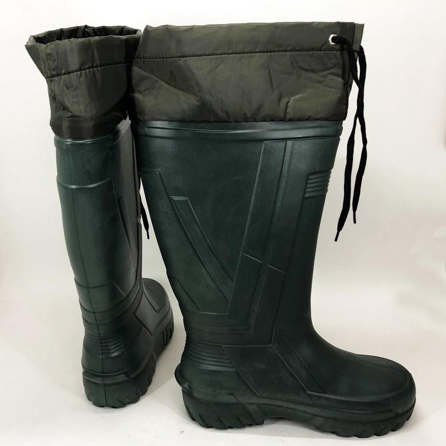 Сапоги мужские плащевая ткань р. 41 Зеленый (291804) - фото 4 Сапоги мужские плащевая ткань р. 41 Зеленый (291804) - фото 4