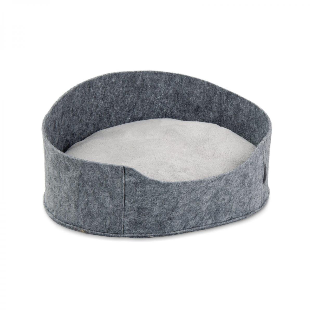 Лежак для кошек Природа Bali 22х37х48 см Серый (PR241948)