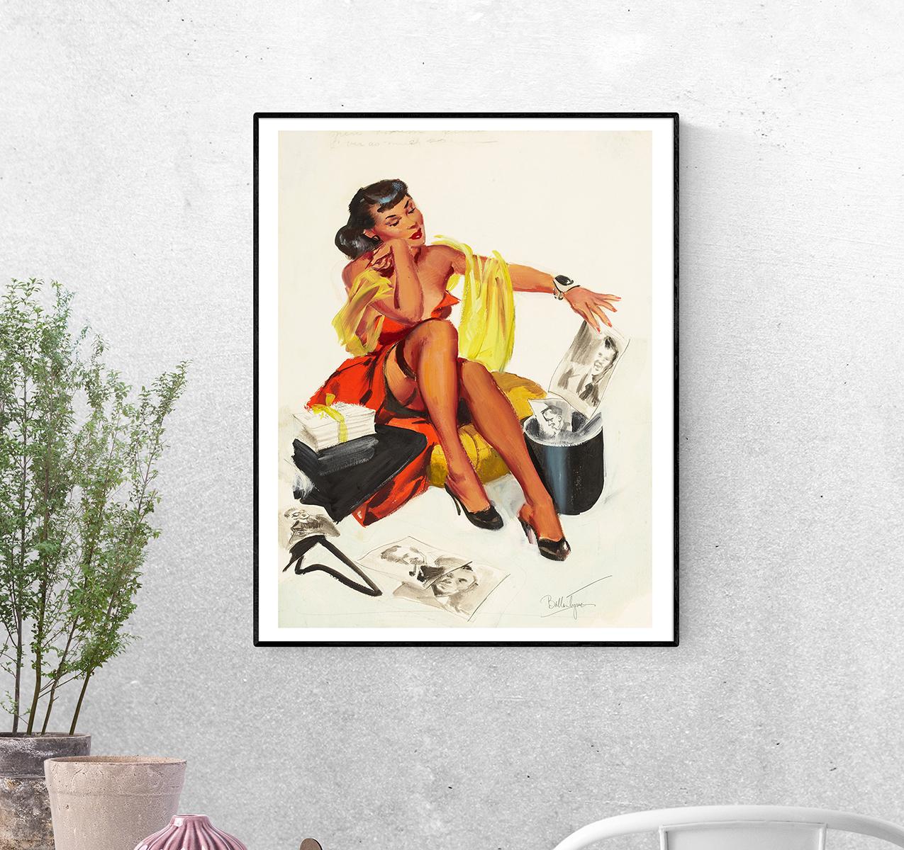 Постер Так тебе и надо. Джойс Баллантайн формат А-5 (pin_up010129_Poster)