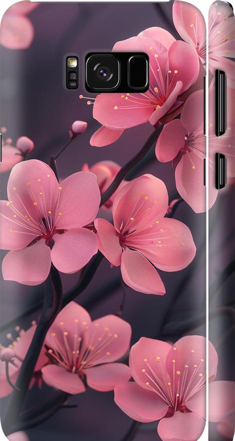 Чехол на Samsung Galaxy S8 Пурпурная сакура (6075m-829-42517)