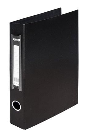 Папка-реєстратор Buromax A4 35 мм 2 кільця Чорний  (BM.3101-01)