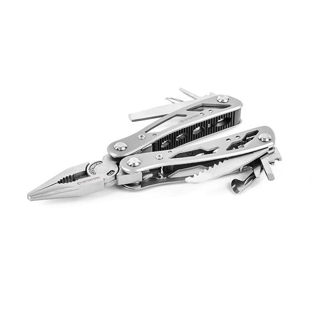 Мультиінструмент Intertool 165 мм 12в1 з чохлом (HT-0540) - фото 4 Мультиінструмент Intertool 165 мм 12в1 з чохлом (HT-0540) - фото 4