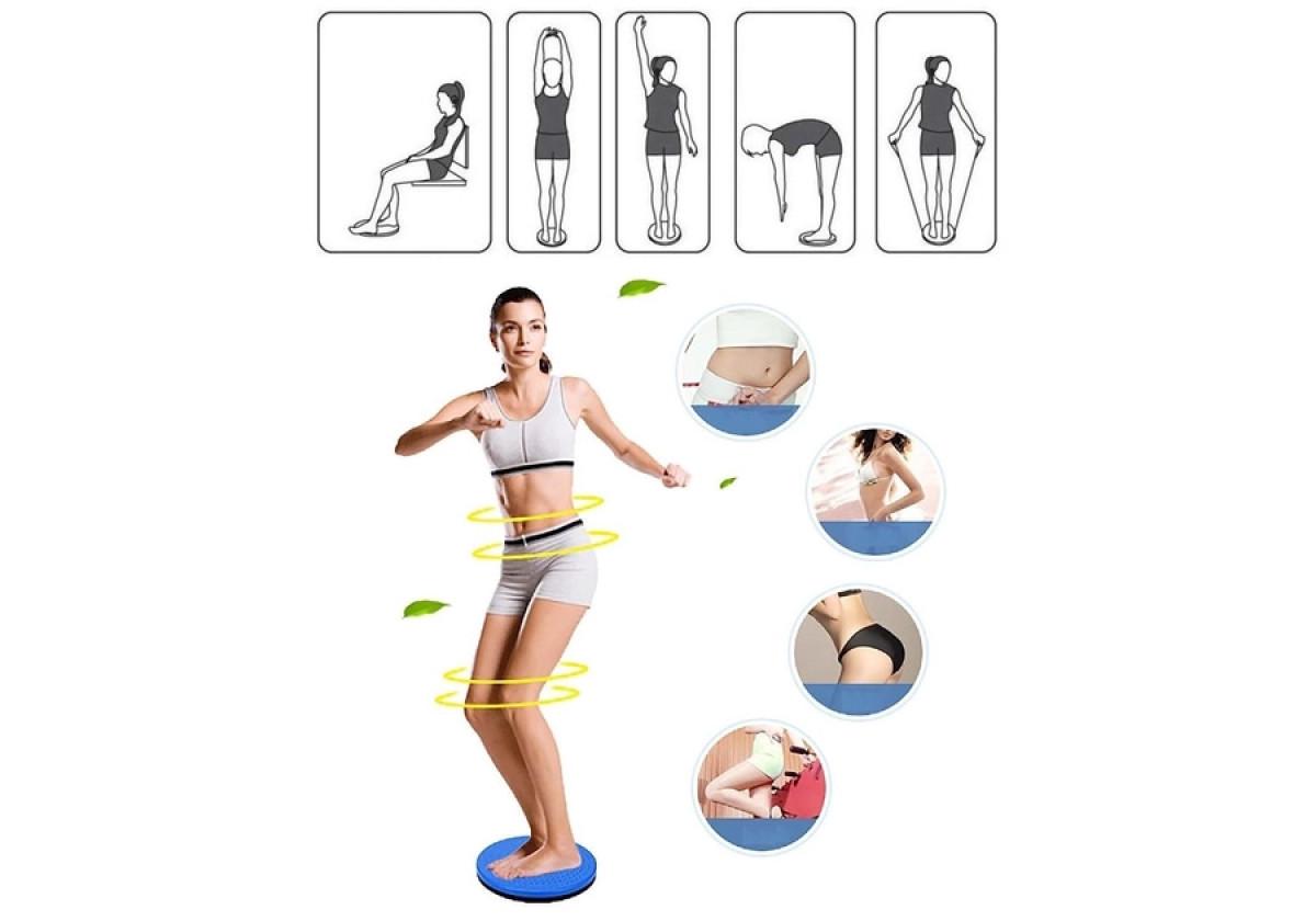 Диск здоров'я EasyFit Waist Twisting Фіолетовий (EF-1426-V) - фото 2