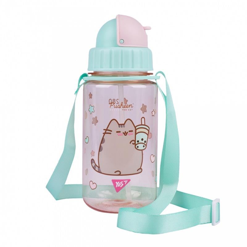 Набір контейнер для їжі Yes Pusheen 450145 350 мл та пляшечка 360 мл (450145) - фото 6