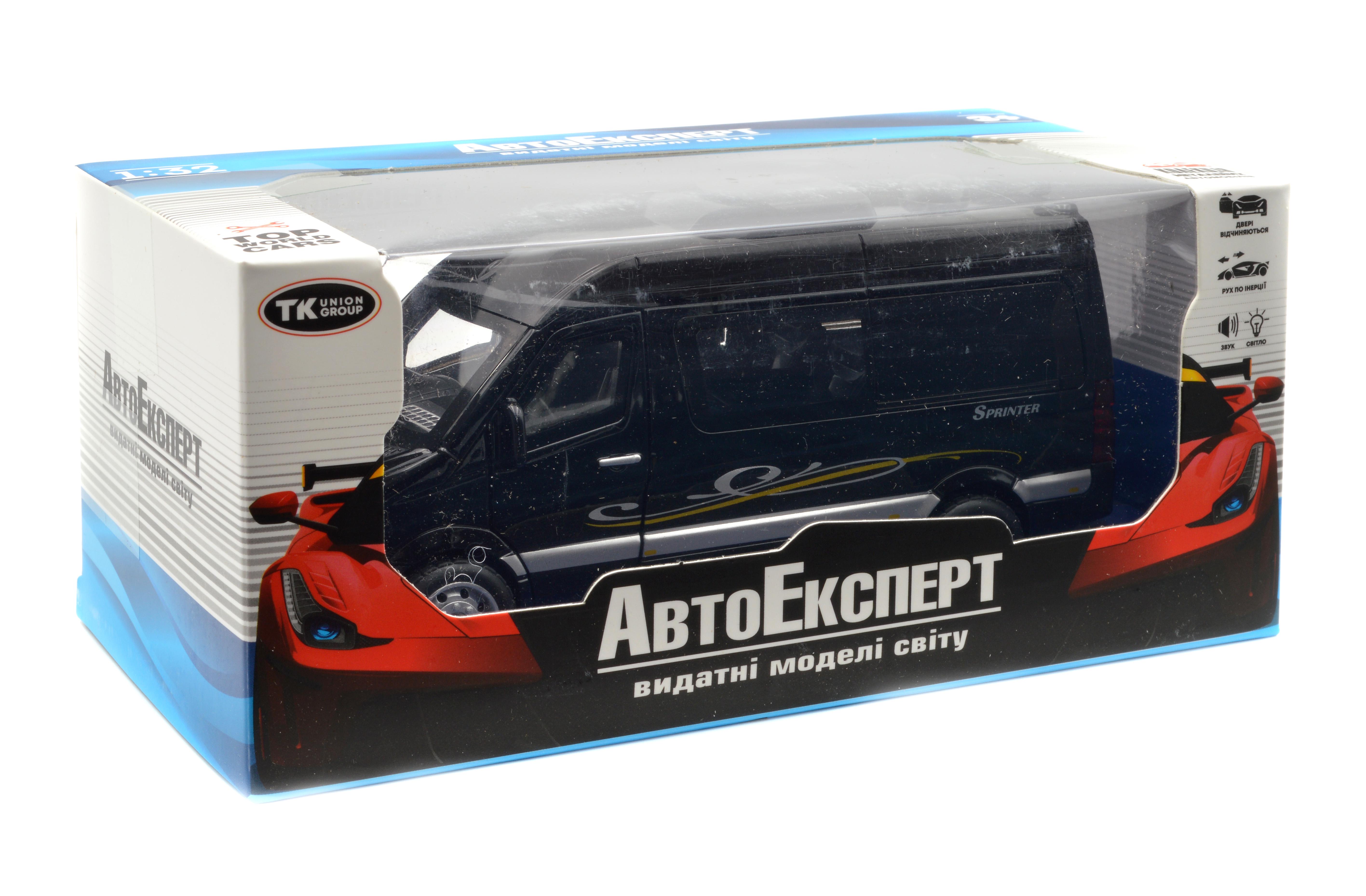 Модель металлическая Автосвіт AP-1816 Mercedes-Benz Sprinter 324 - фото 8 Модель металлическая Автосвіт AP-1816 Mercedes-Benz Sprinter 324 - фото 8