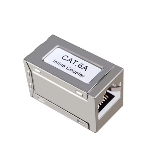 Переходник адаптер соединитель cat.6A LAN Ethernet RJ45-RJ45