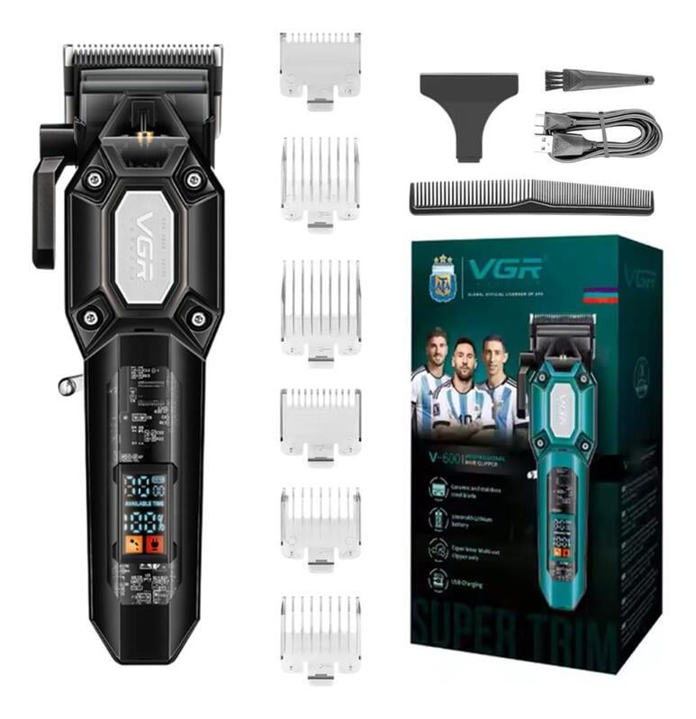 Машинка для стрижки VGR V-600 Black (45689-V-600 BLACK_587)