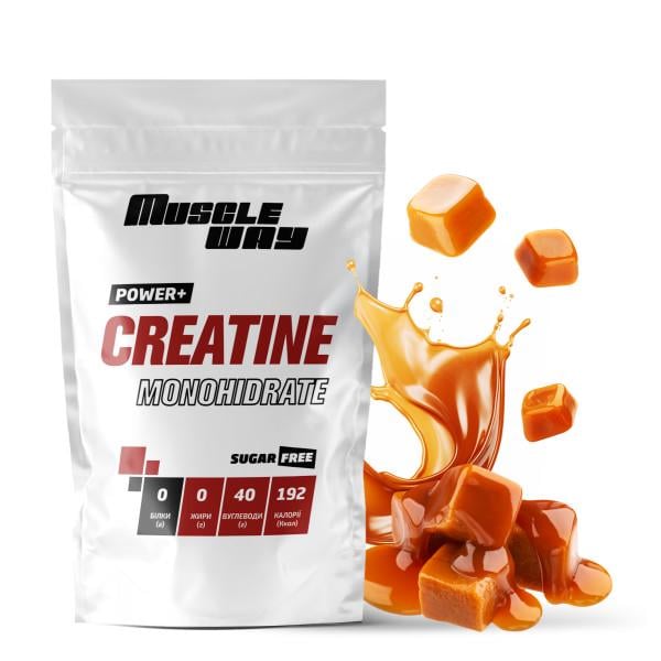 Креатин моногидрат MuscleWay Creatine Monohidrate 99,9% на 100 порций 500 г Карамель (21-125-cre-mw-rs500.6) Креатин моногидрат MuscleWay Creatine Monohidrate 99,9% на 100 порций 500 г Карамель (21-125-cre-mw-rs500.6)