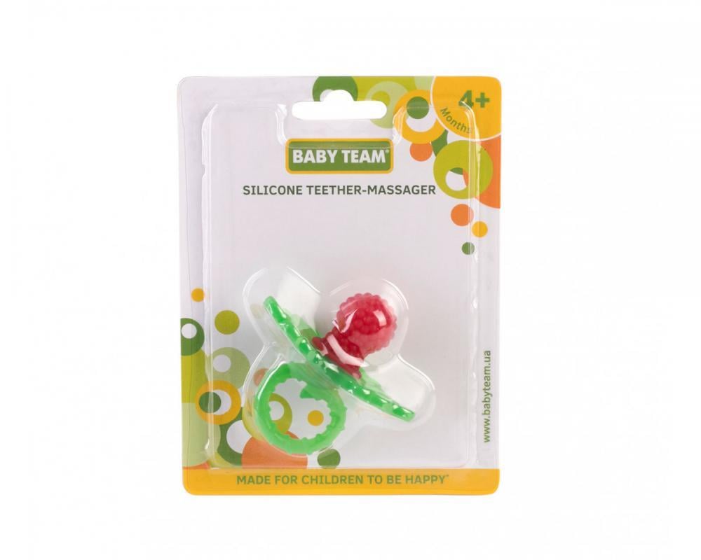 Детская игрушка Home прорезыватель-массажер силиконовый (4007) Детская игрушка Home прорезыватель-массажер силиконовый (4007)