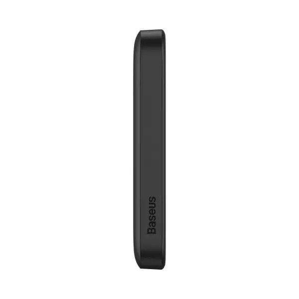 Повербанк Baseus Magnetic Mini 10000 mAh 20 W 2в1 QC3.0+PD3.0 с беспроводной зарядкой Qi 15 W Black (PPCX030001) - фото 4