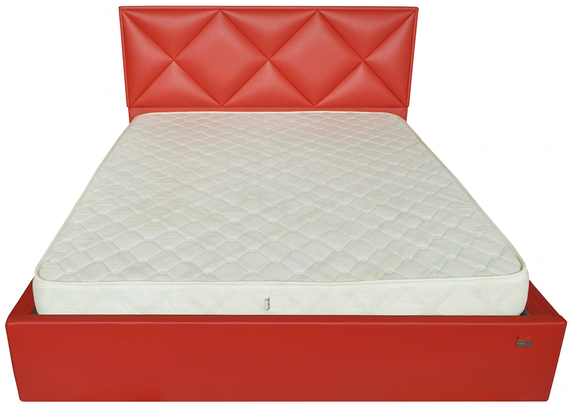 Кровать двуспальная Leeds Standart Boom 16 160х200 см Красный Кровать двуспальная Leeds Standart Boom 16 160х200 см Красный