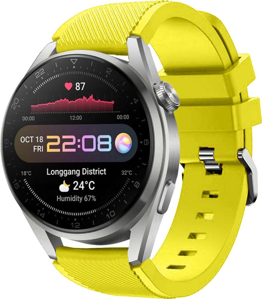 Ремешок Cross для Huawei Watch 3 Pro 22 мм Yellow (22530-0A)