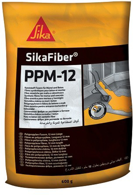 Фибра полипропиленовая для растворов и бетона SikaFiber PPM-12 0,6 кг