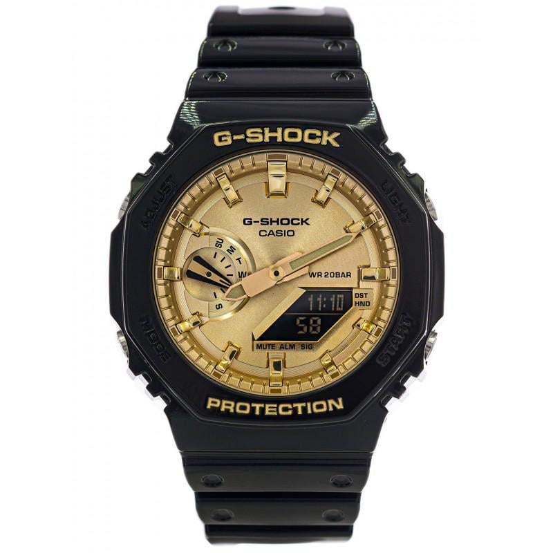 Наручные часы мужские Casio G-Shock GA-2100GB-1A ударопрочные с карбоновым корпусом/водозащитой 200 м/подсветкой Желтый (3048976937) Наручные часы мужские Casio G-Shock GA-2100GB-1A ударопрочные с карбоновым корпусом/водозащитой 200 м/подсветкой Желтый (3048976937)