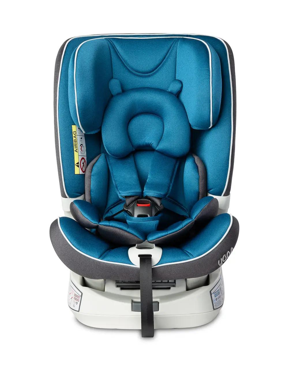 Автокресло детское Caretero Yoga Isofix 0-36 кг 80х46х44 см Синий (119929) - фото 4