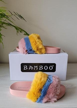 Шлепанцы Bamboo 34008 Полоски р. 41 Розовый - фото 3 Шлепанцы Bamboo 34008 Полоски р. 41 Розовый - фото 3