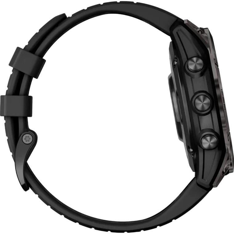 Смарт-часы Garmin Fenix 7 Pro Sapphire Solar Edition 47mm Carbon Gray DLC Titanium with Black Band (010-02777-10) - фото 7