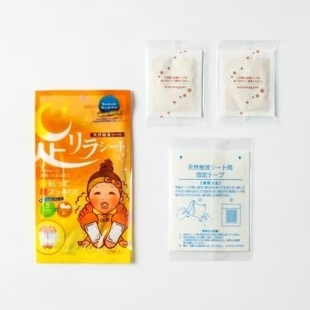 Пластыри MEGUMI для ног имбирь 2 шт.