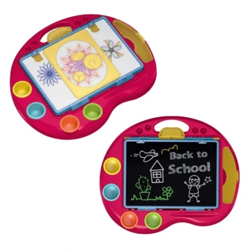 Набір для малювання маркерами та крейдою з приладдям для малювання (2104216152) - фото 2