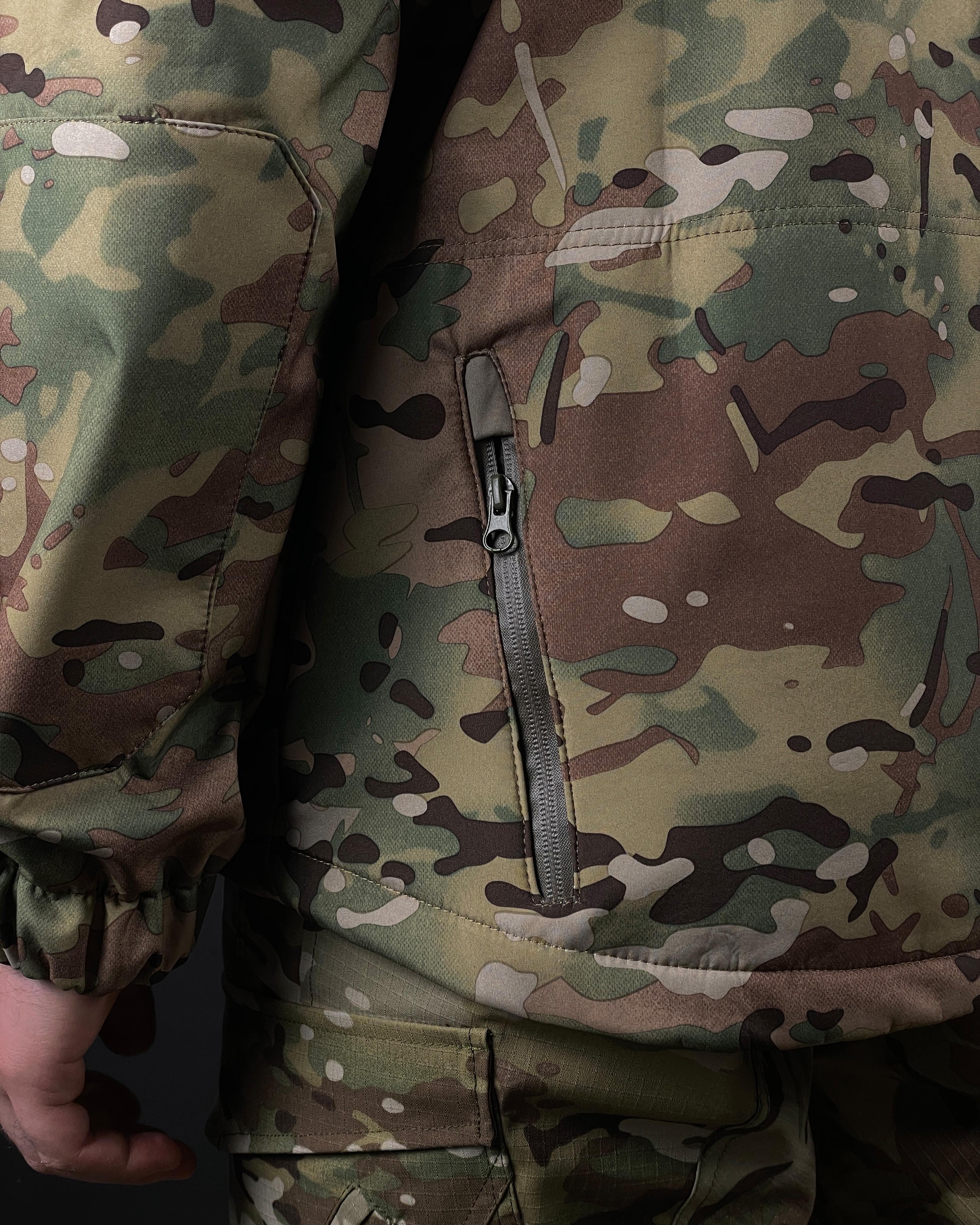 Куртка военная COOPERR Soft Shell II S Мультикам (KUR-1.5.S) - фото 7
