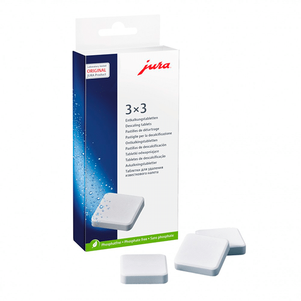 Таблетки для удаления накипи в кофемашинах Jura 9 шт.