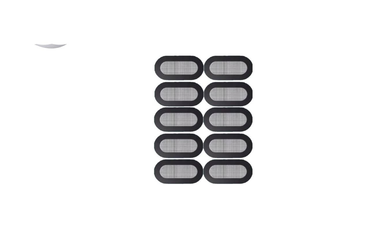 Защитная сетка для наушников на клеевой основе для Airpods 2/Xiaomi/Huawei 10 шт. (17005)