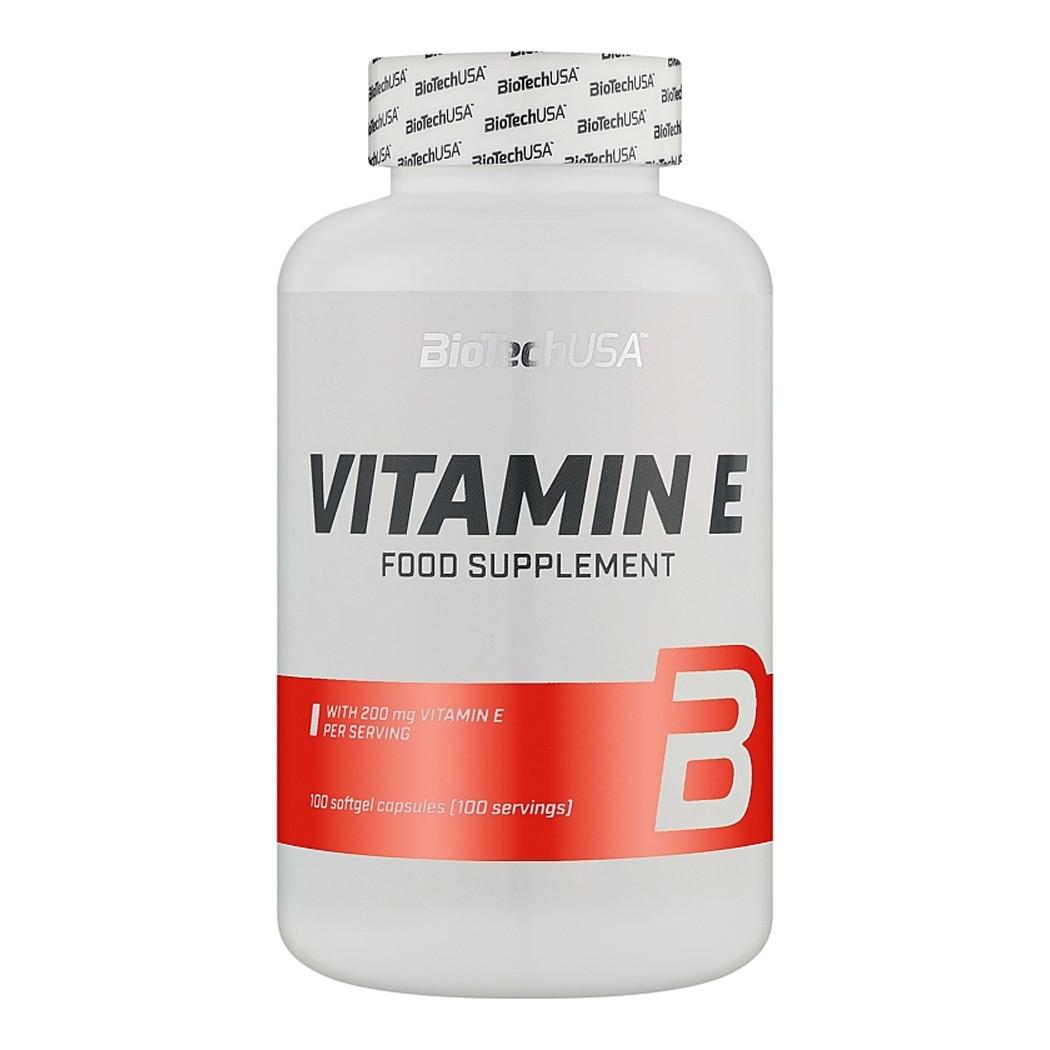 Вітамін Е BioTech USA Vitamin E 100 капс. (18109-01)