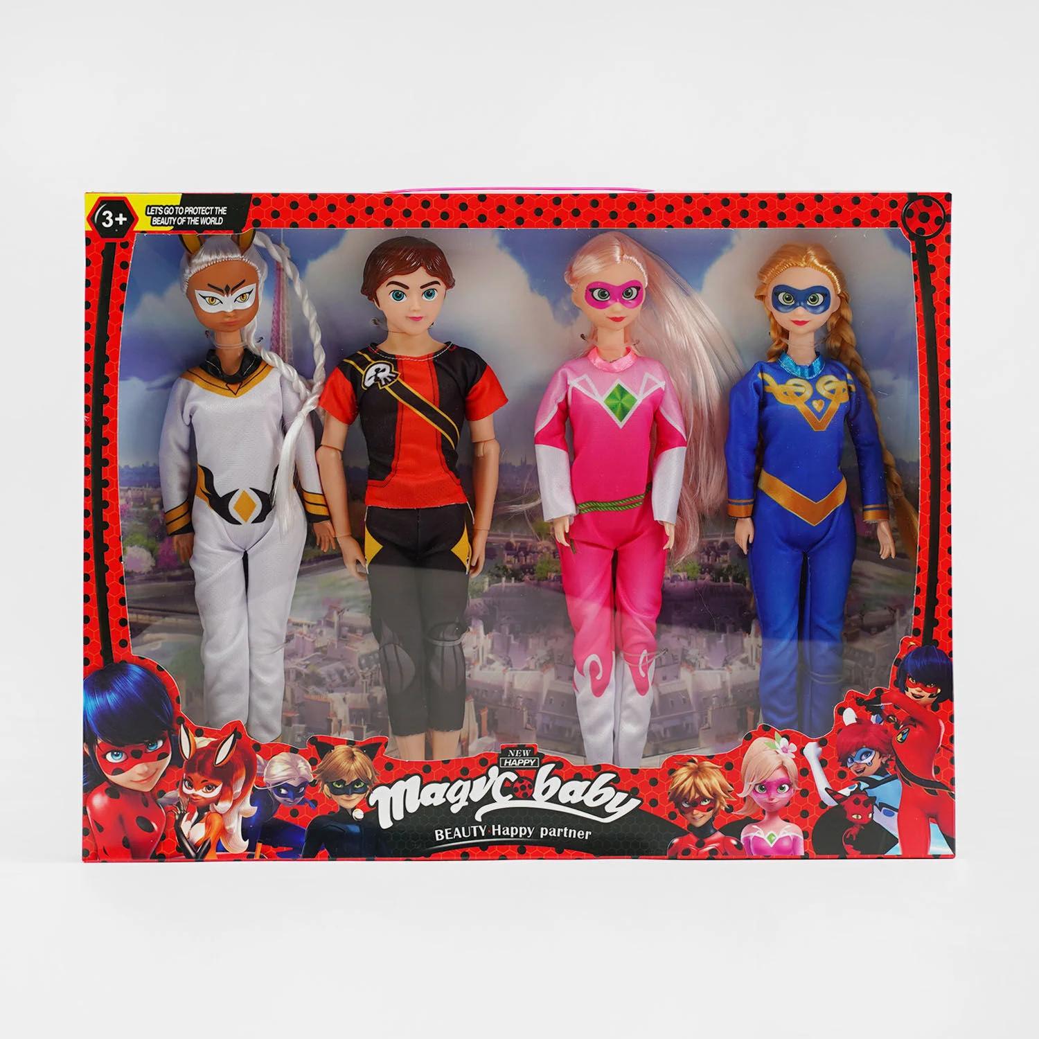 Набор кукол XF 937/36/2 Герои 4 шт. 30 см (25602594) Набор кукол XF 937/36/2 Герои 4 шт. 30 см (25602594)