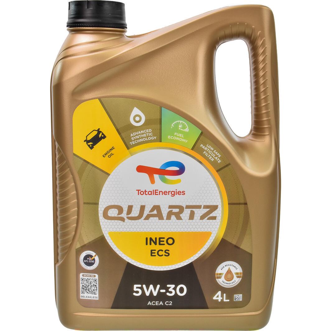 Моторная смазка Total Quartz Ineo ECS 5W-30 4 л (213685)