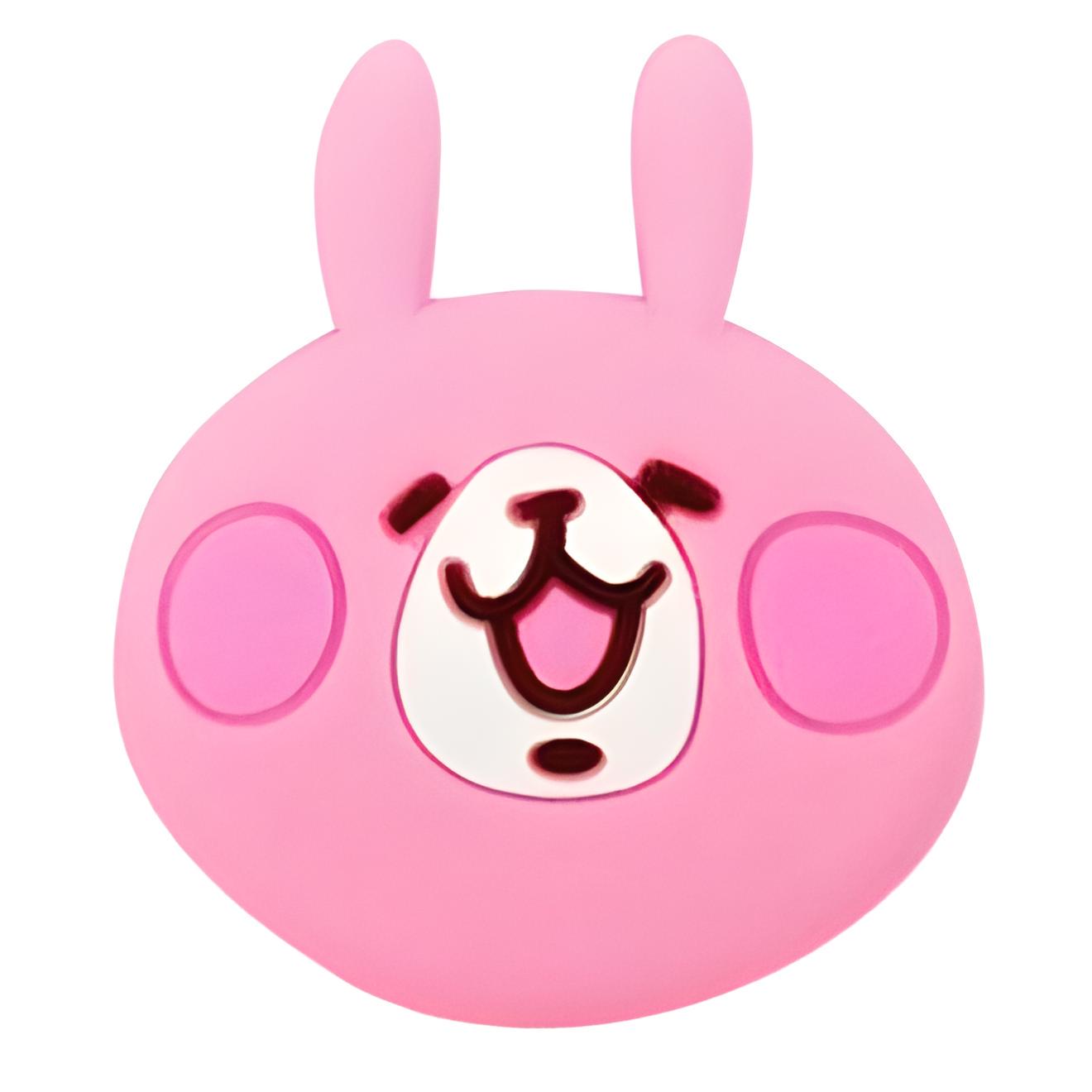 Попсокет держатель для телефона 3D ZucZug Кролик Розовый