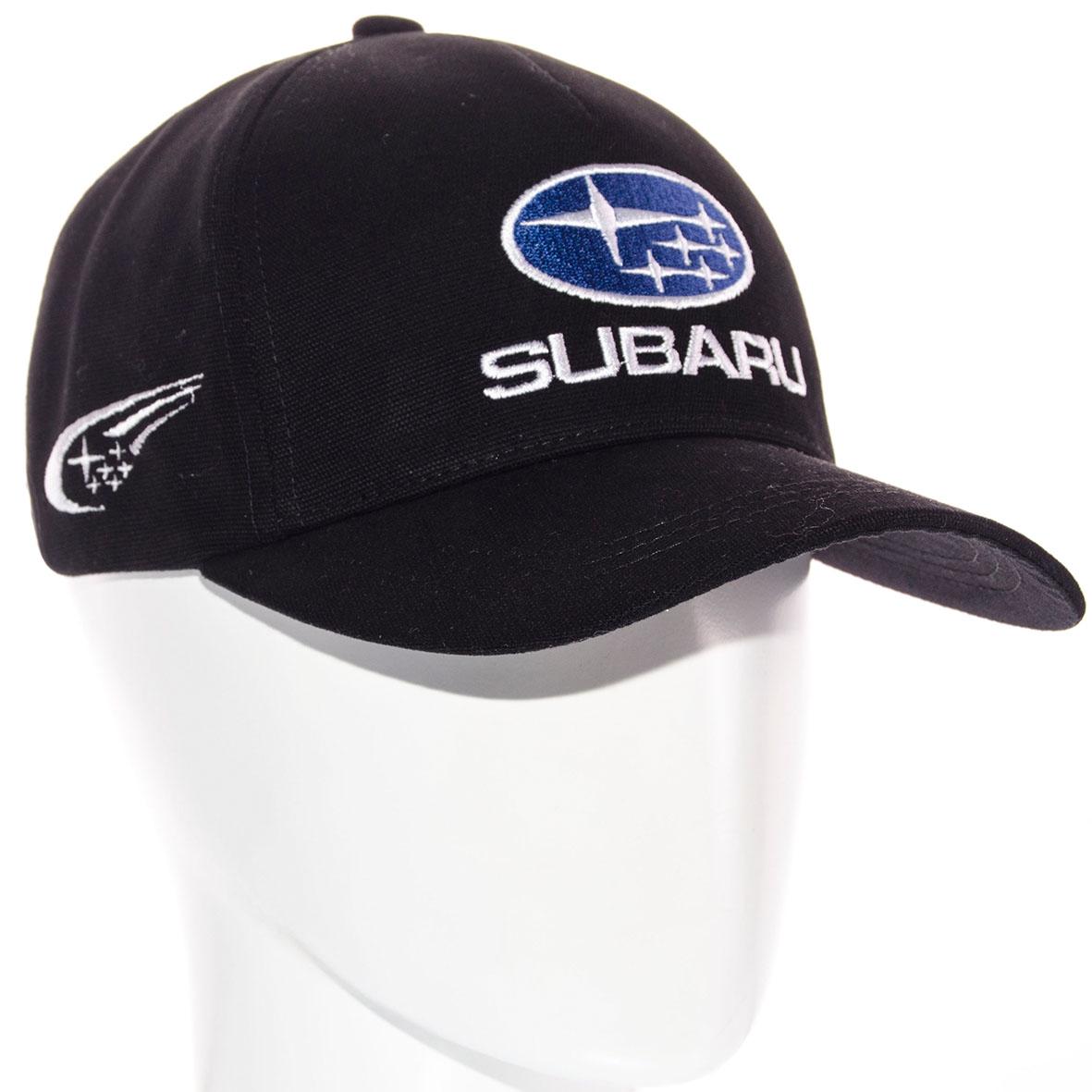 Бейсболка Subaru BTH20677 с регулировкой из плотного коттона L/р. 57-58 Черный