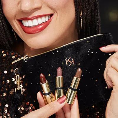 Набір для губ Kiko Milano Holiday Wonderlights Creamy Miniature Lipstick Gift Set (001814) - фото 4 Набір для губ Kiko Milano Holiday Wonderlights Creamy Miniature Lipstick Gift Set (001814) - фото 4