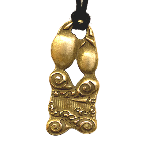 Амулет Amulets of the World Квітка Аравії 3,2x1,5x3,0 см Бронзовий (t07039)