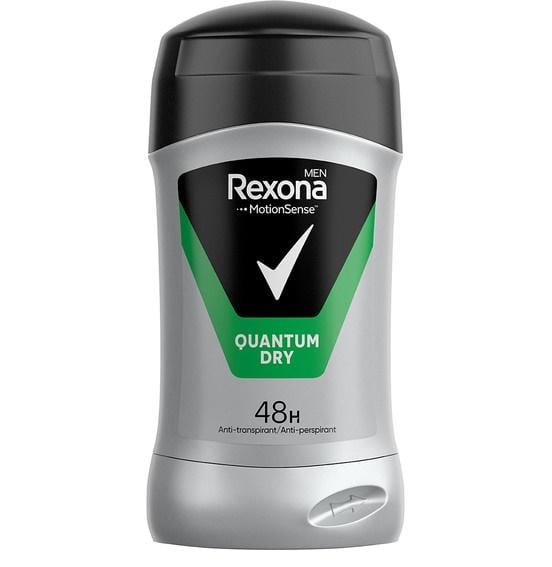 Дезодорант-антиперспирант мужской Rexona Men Quantum Dry твердый 50 мл (36322378)