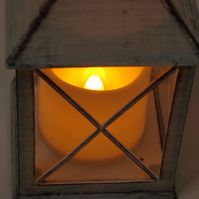 Подсвечник-фонарь со свечой LED Бело-черный (OR-PL6053C-2) - фото 3 Подсвечник-фонарь со свечой LED Бело-черный (OR-PL6053C-2) - фото 3